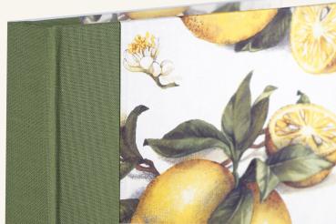 Diary with lemon motif